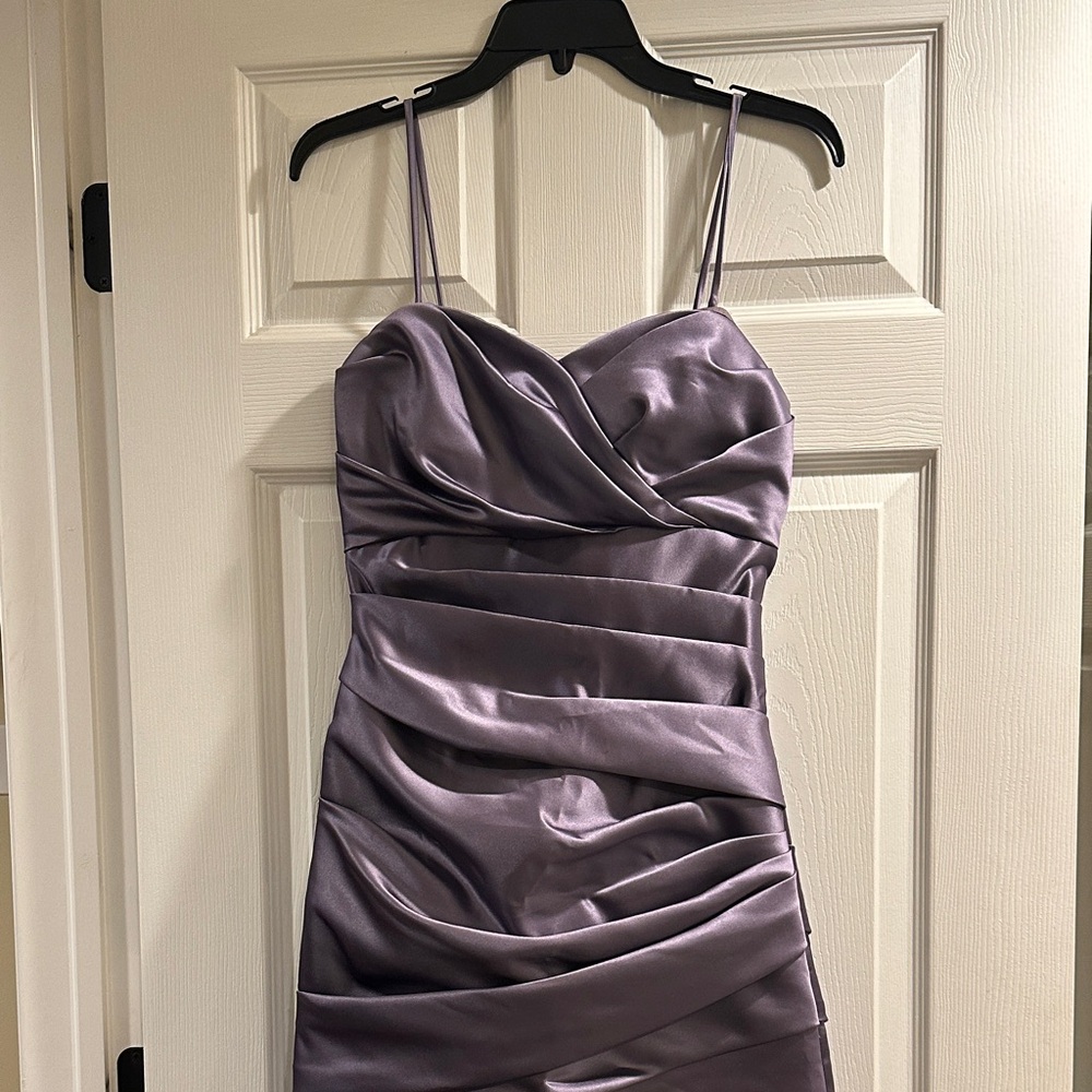 Lavish Lavender Evening Gown